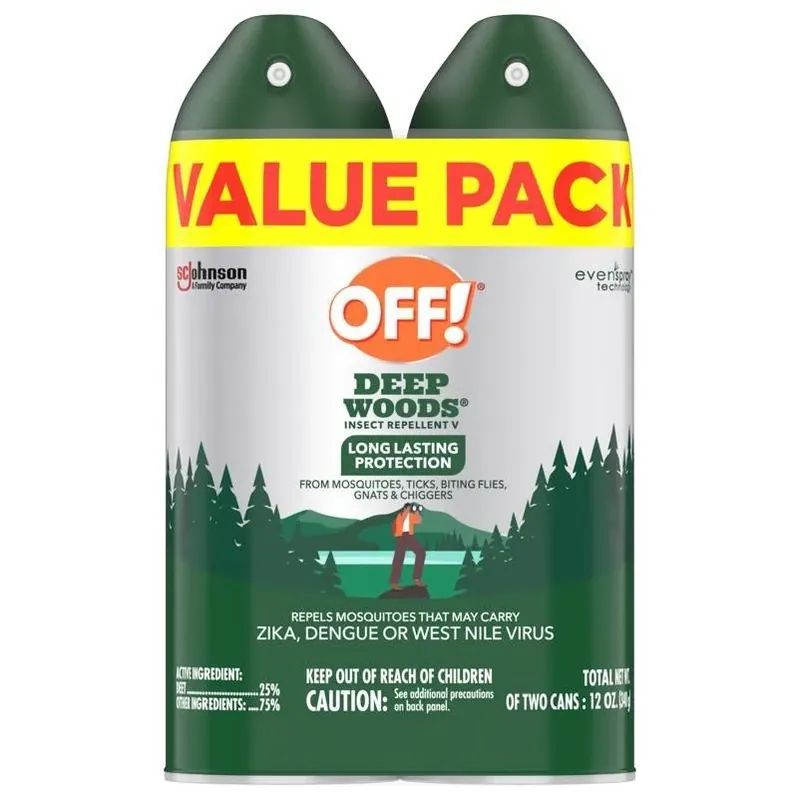 Deep Woods 12‑oz Deet Mosquito & Flying Insect Repellent – Outdoor Protection
