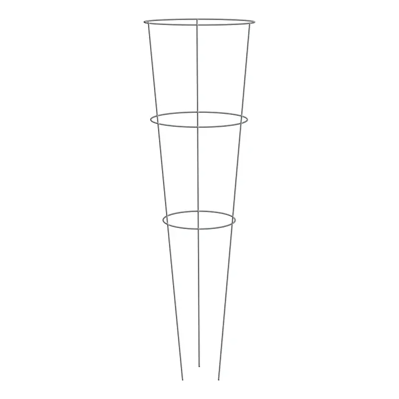 Glamos Wire 33 In. H X 12 In. W X 12 In. D Silver Steel Tomato Cage