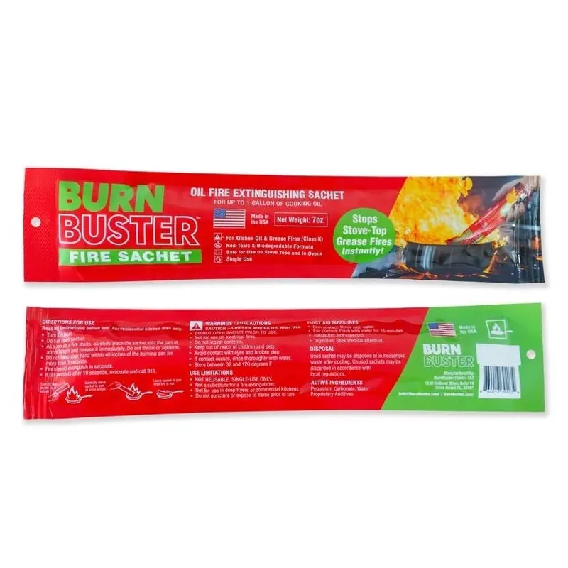 5‑oz Kitchen Fire Suppressant Sachet – Rapid Flame Control Solution