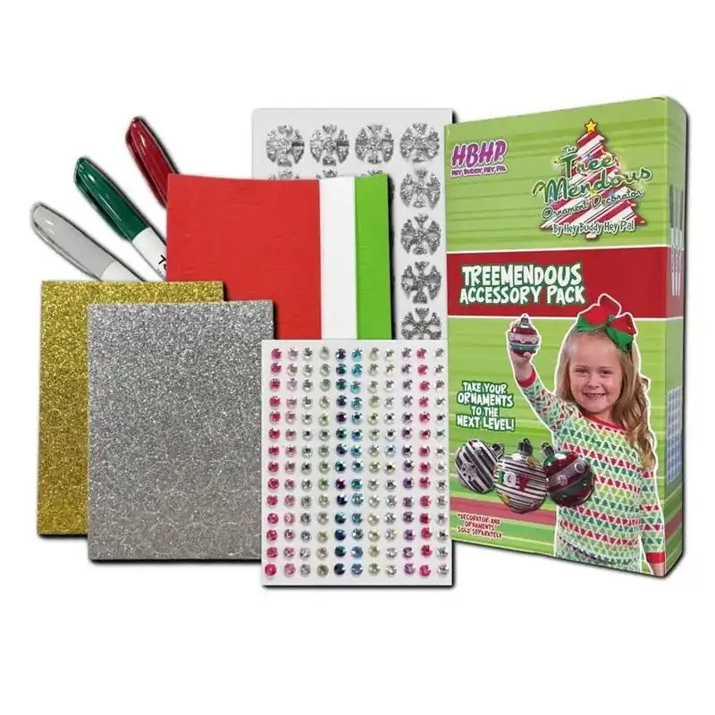 10‑piece Christmas Ornament Accessory Pack – Festive Tree Décor