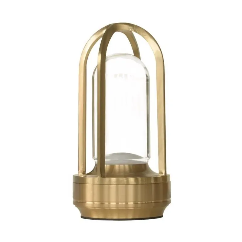7‑inch Gold Usb Table Lamp – Modern Adjustable Desk Light