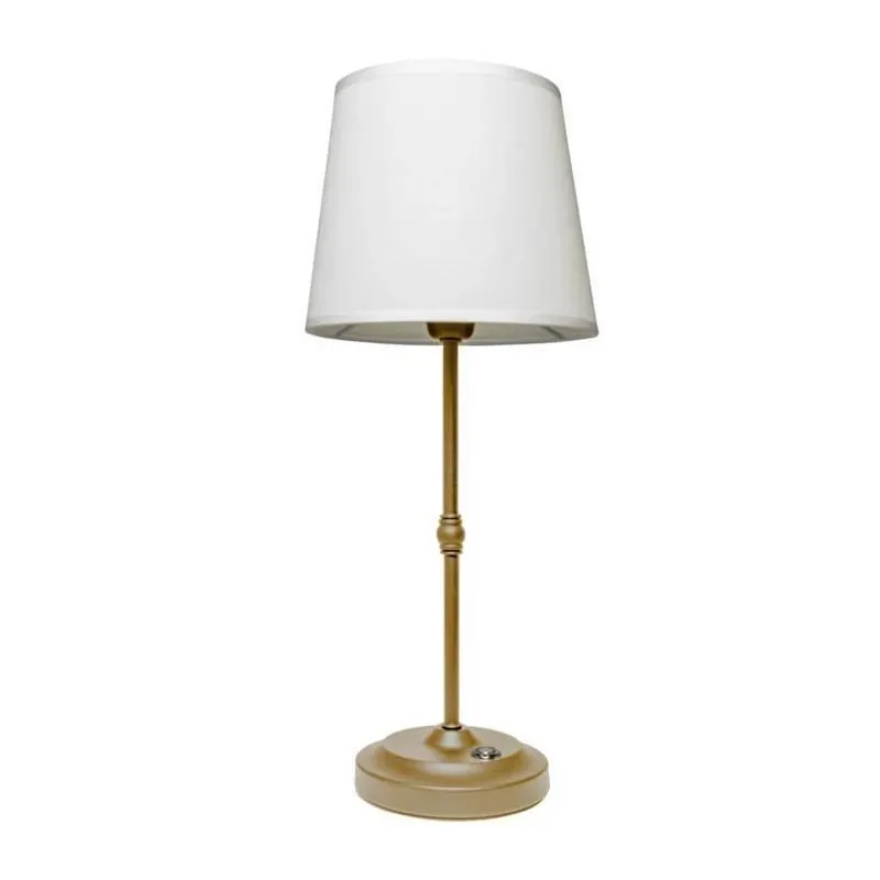 Brushed Gold 16.9in Table Lamp – Usb Powered Led Light