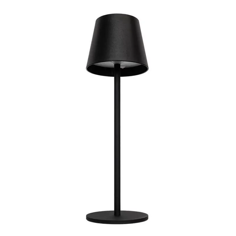 Matte Black Table Lamp – 14.2‑inch Adjustable Usb Led Light