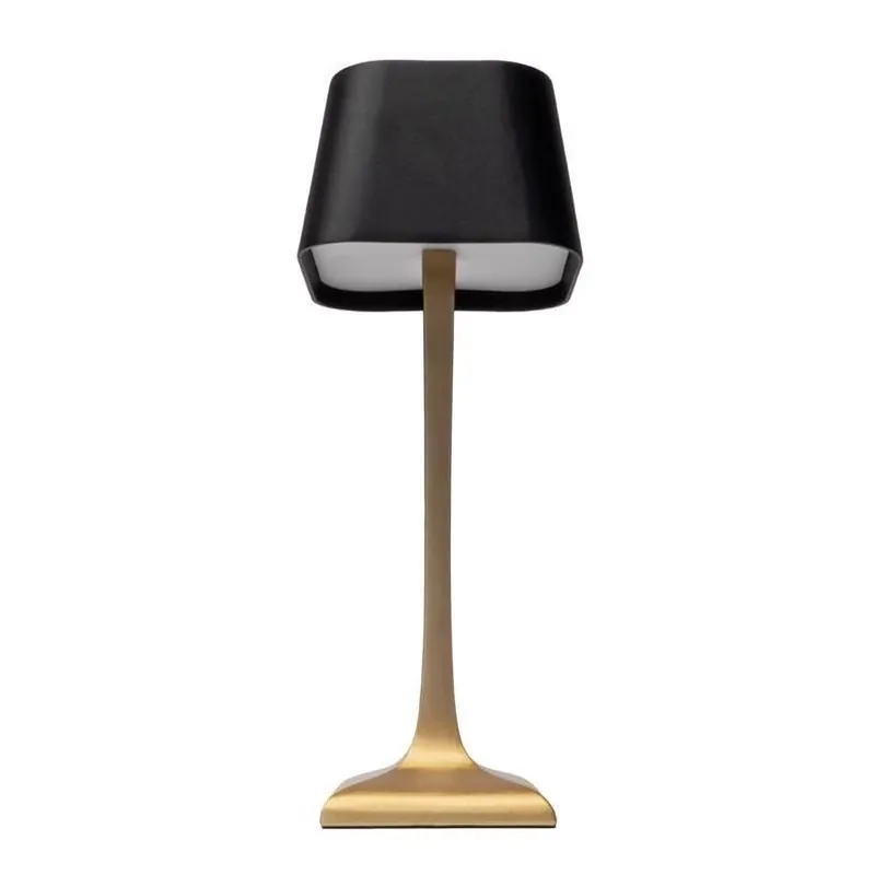 Brushed Bronze Usb Table Lamp – 10.2‑in Adjustable Desk Light