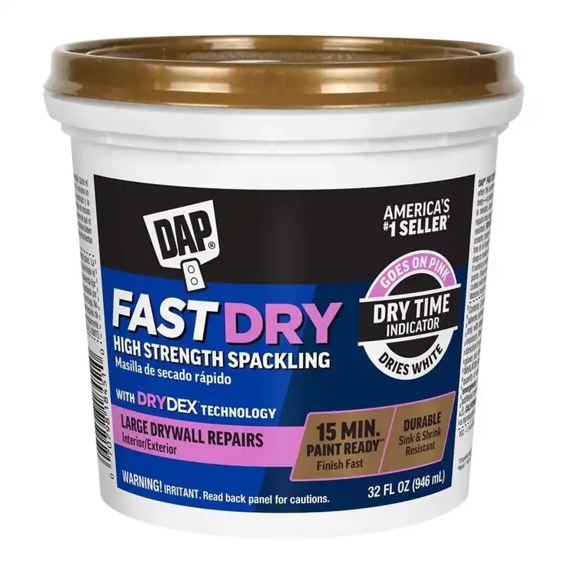 32‑oz Off‑white Ready‑mix Spackling Compound – Fast‑dry, Sandable & Shrink‑resistant