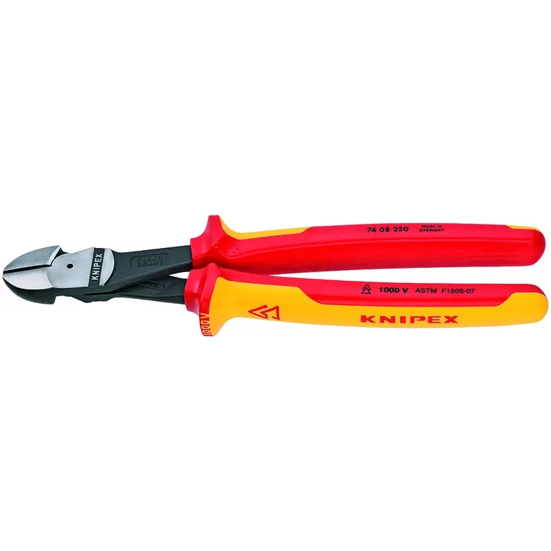 10 Inch Insulated High Leverage Diagonal Wire Cutter Model 74 08 250 Sba