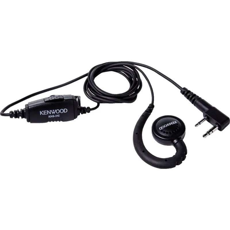 Khs-31c C-ring Headset With Clip-on Microphone For Nx-p1000 Radio