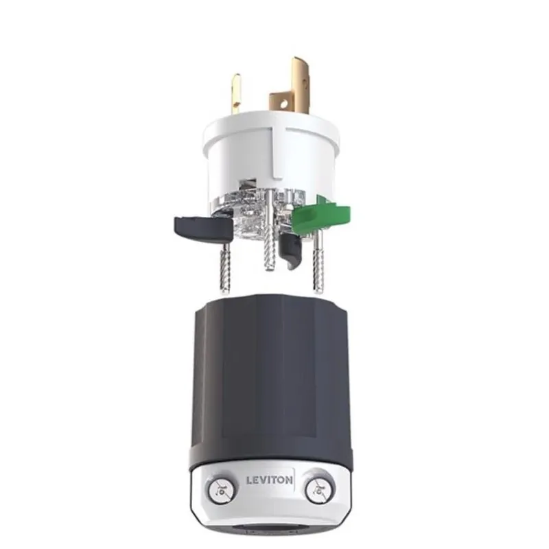 Lever Edge Nema L6-20p 20a Plastic Locking Plug – Commercial & Residential