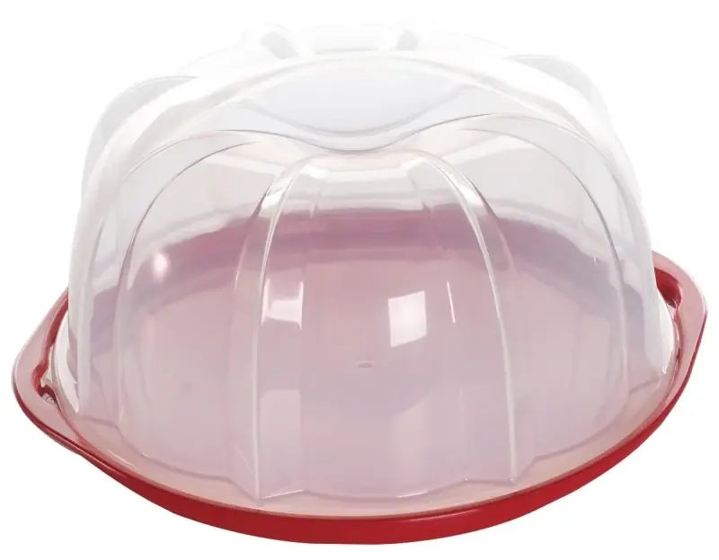 Bundt Cake Keeper With Translucent Dome - Model 50022 - Assorted Colors