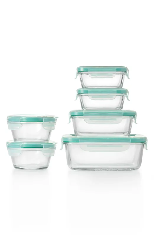 Good Grips 12-piece Smart Seal Glass Food Storage Container Set