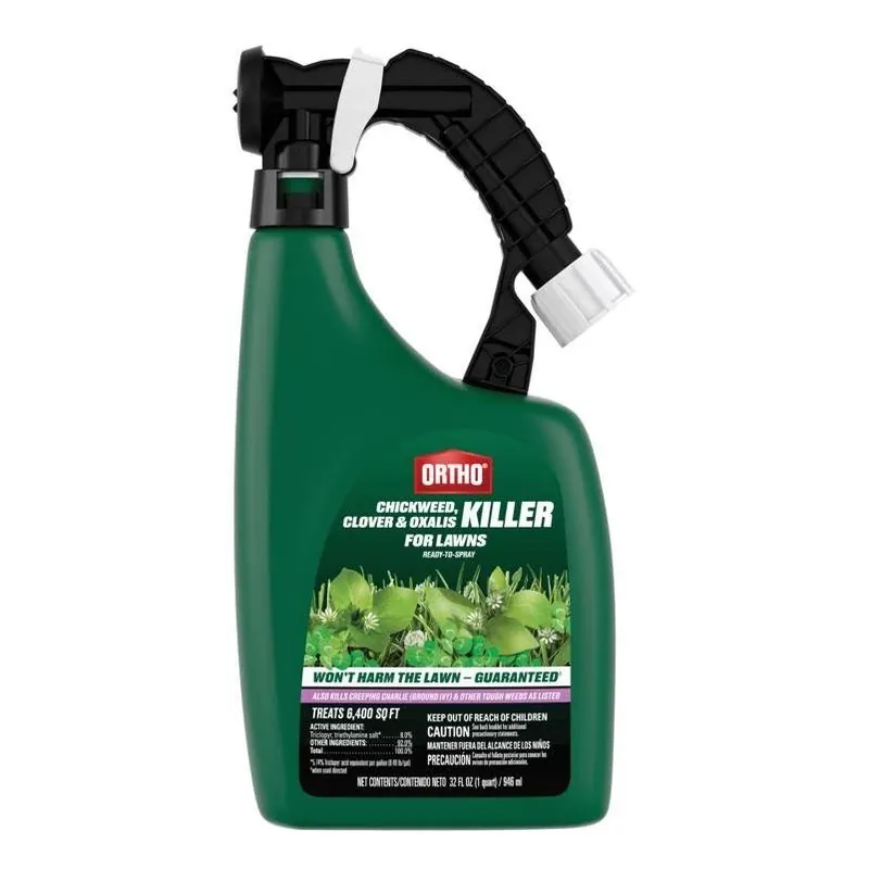 Weed Killer Concentrate – 32 oz Clear Liquid For Post‑emergent Spray