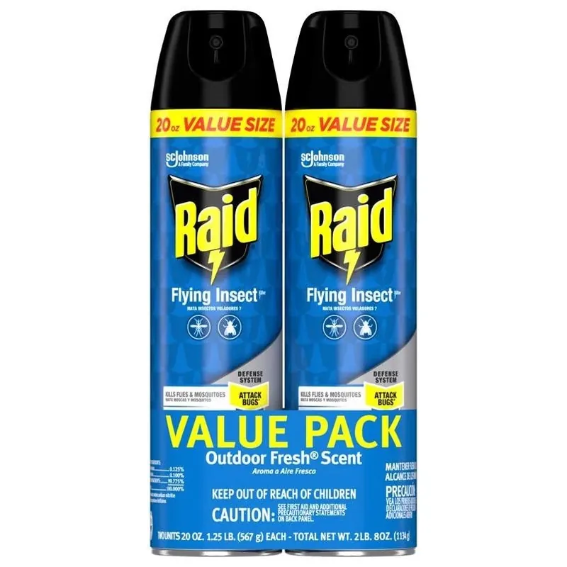 20‑oz Flying Insect Killer Aerosol – Fast‑acting Prallethrin Spray