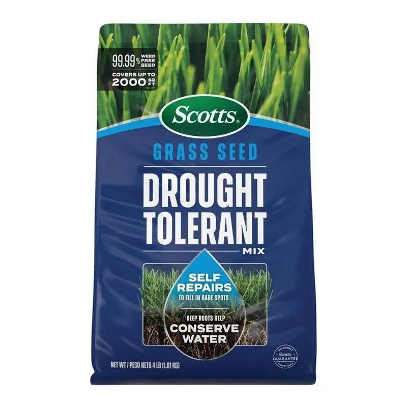 Scotts 4‑lb Mixed Sun & Shade Grass Seed – Drought‑tolerant Lawn Solution