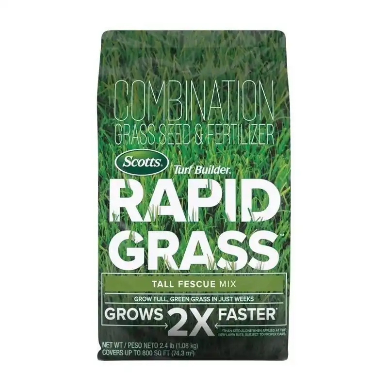 Scotts Tall Fescue Sun & Shade Seed + Fertilizer – 800 sq ft Lawn Care