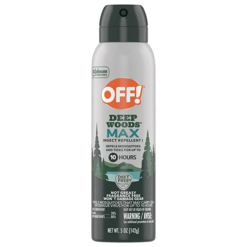 Deep Woods Max 5 Oz Picaridin Insect Repellent For Mosquitoes & Ticks