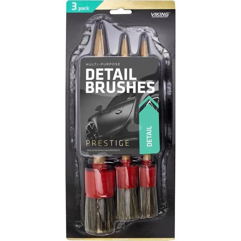 Ultra‑soft 3‑piece Detail Brush Set