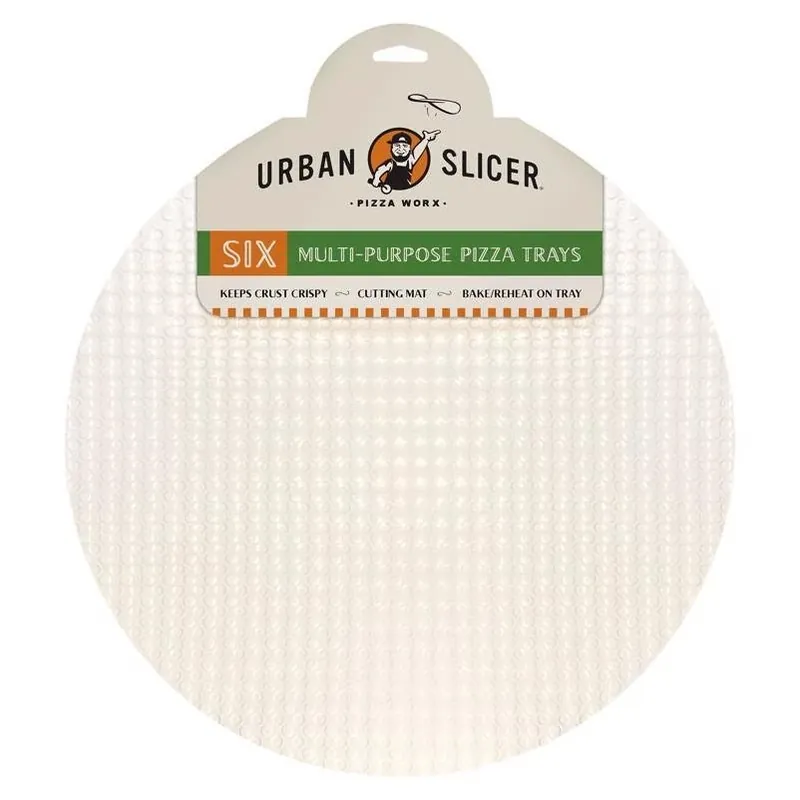6‑pack White Paper‑composite Pizza Cutting Boards