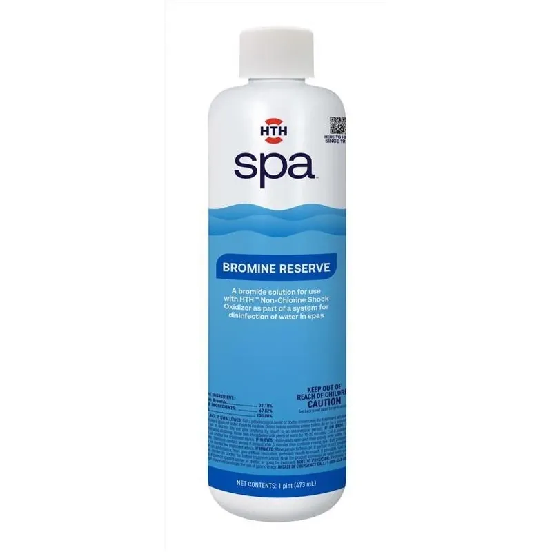 Bromine Reserve Spa Sanitizer – 1 pt Liquid Formula