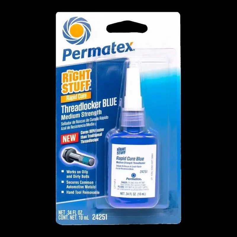 Right Stuff Blue Medium‑strength Threadlocker Gel – 10 ml