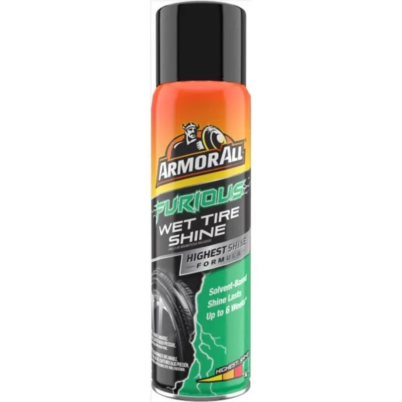15oz Tire Shine Aerosol – High‑gloss Wet Look Spray