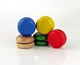 Aeromotion Classic Wooden Yo Yo In Assorted Colors - Fun For All Ages