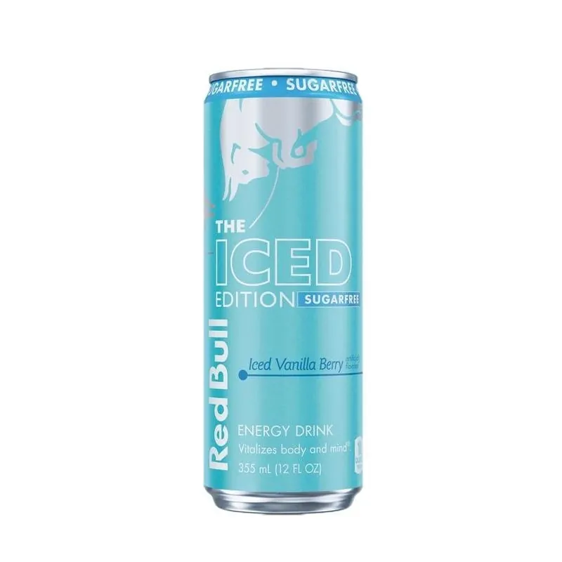 Sugar‑free Vanilla Berry Energy Drink – 12 oz Cans (24‑pack)