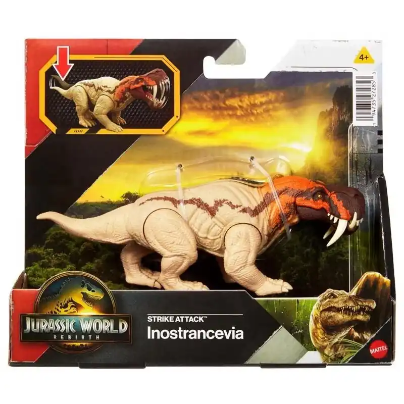 Strike Attack Dinosaur Action Figure – Collectible Toy For Kids 4+