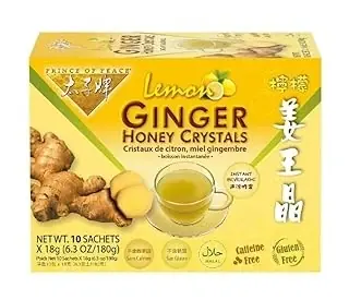Hg2725893 Instant Lemon Ginger Honey Cry Tea 10 Bags Case Of 6