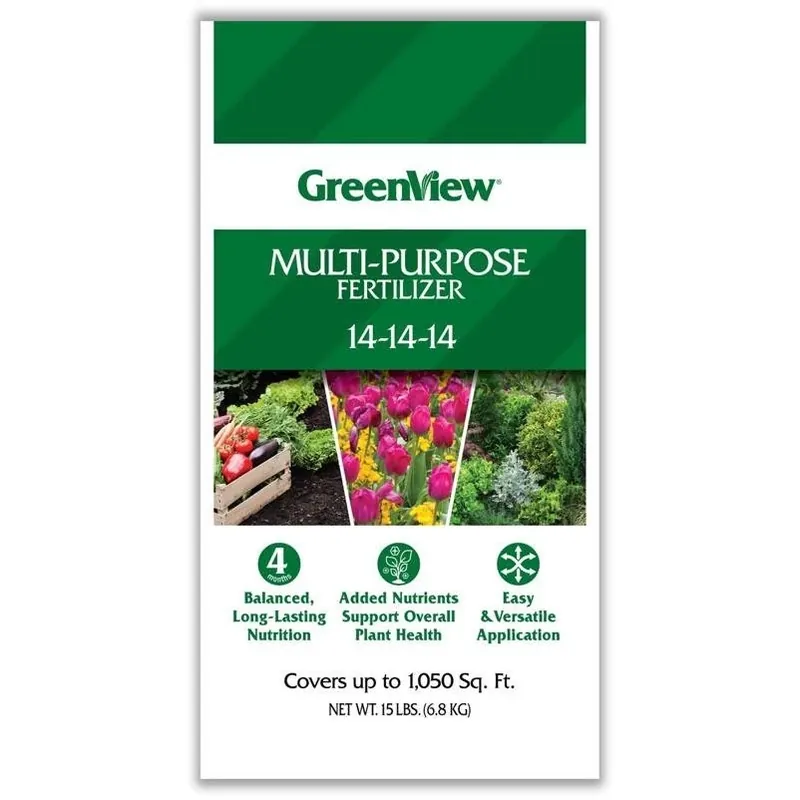 14-14-14 Lawn Starter Fertilizer – 15 lb Granules, Covers 1,050 sq ft