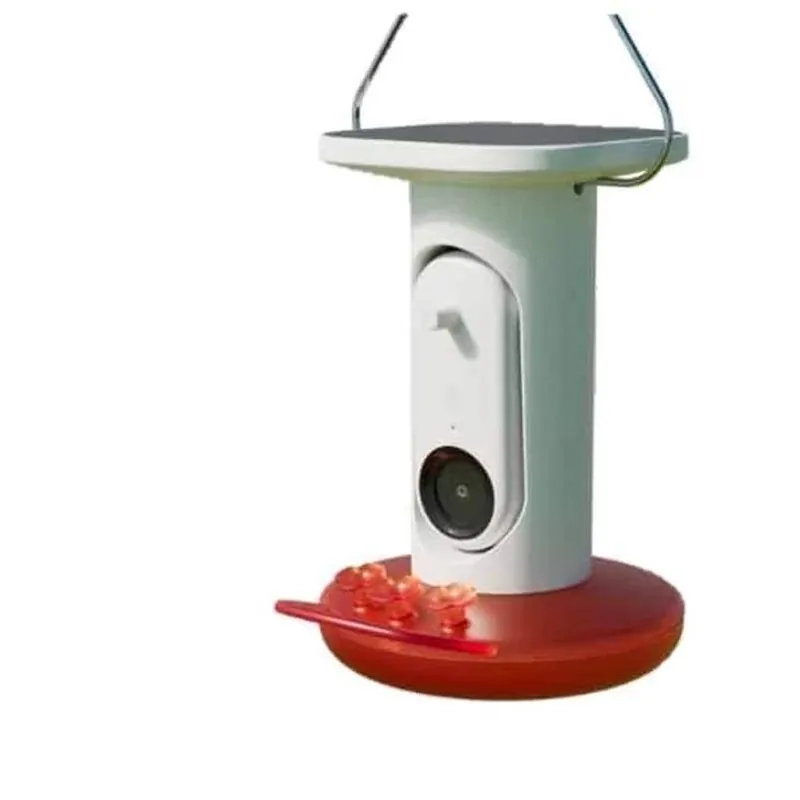 Smart Solar Hummingbird Feeder With 3 Feeding Ports – 1.75 cup Capacity