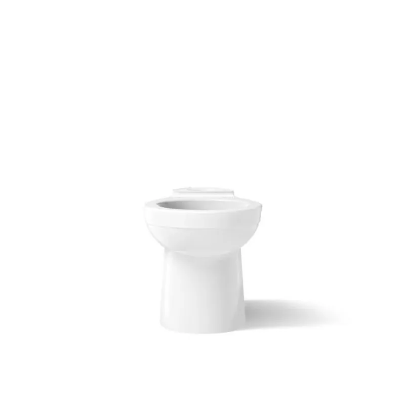 Kingston 1.28 gal White Round Toilet Bowl – Efficient Floor‑mount Design