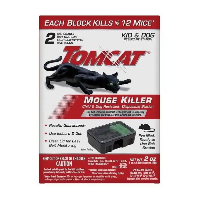 Mouse Bait Station – 4 oz Tamper‑resistant Block