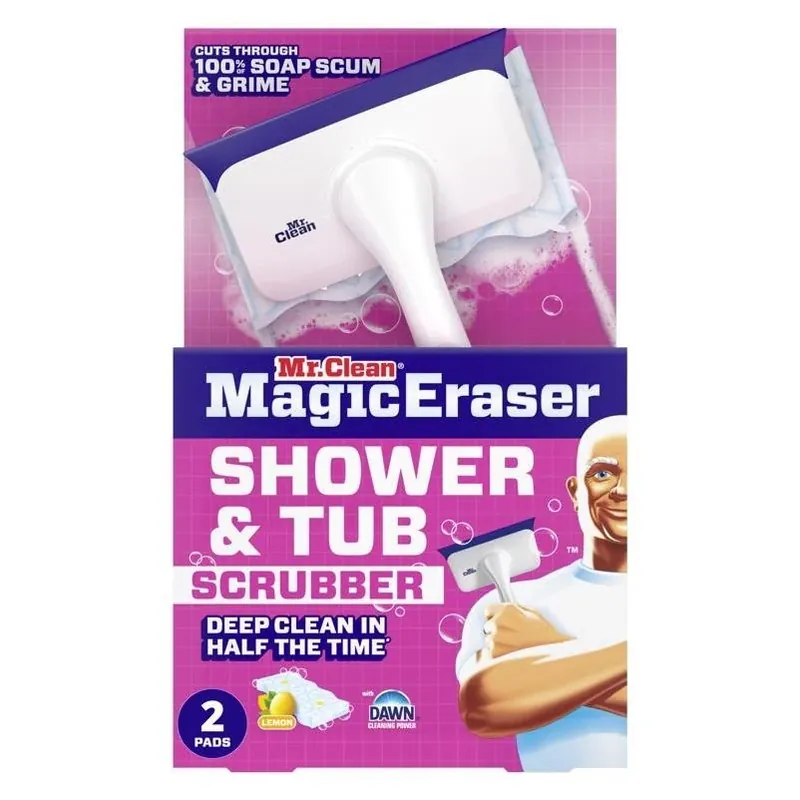 Gentle‑touch Bath & Shower Scrubber – Pack Of 2