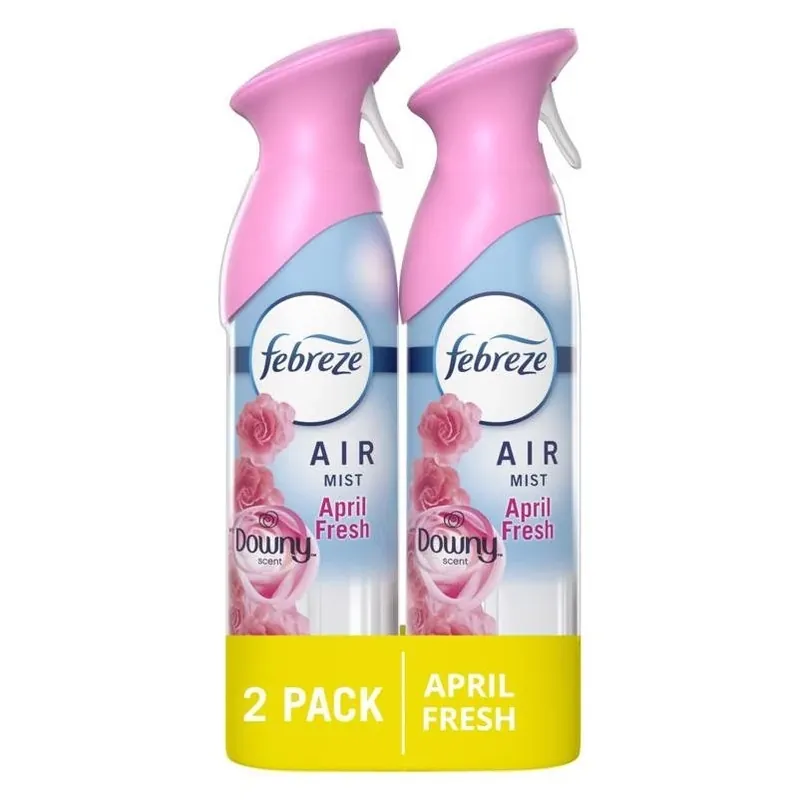 April Fresh Aerosol Air Freshener – 2‑pack