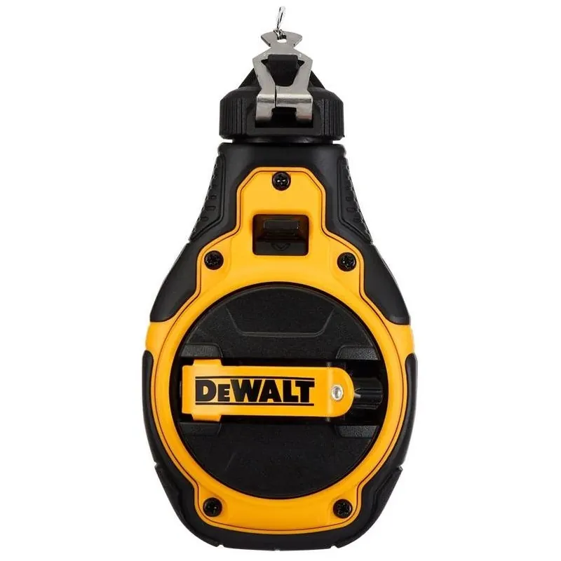 Bi‑material Chalk Line Reel With Bold Braided Line – Heavy‑duty Marking Tool