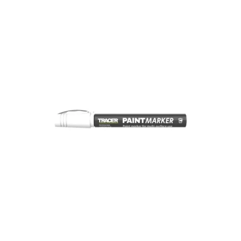 8‑inch White Paint Marker – Precision Metal/plastic Tip