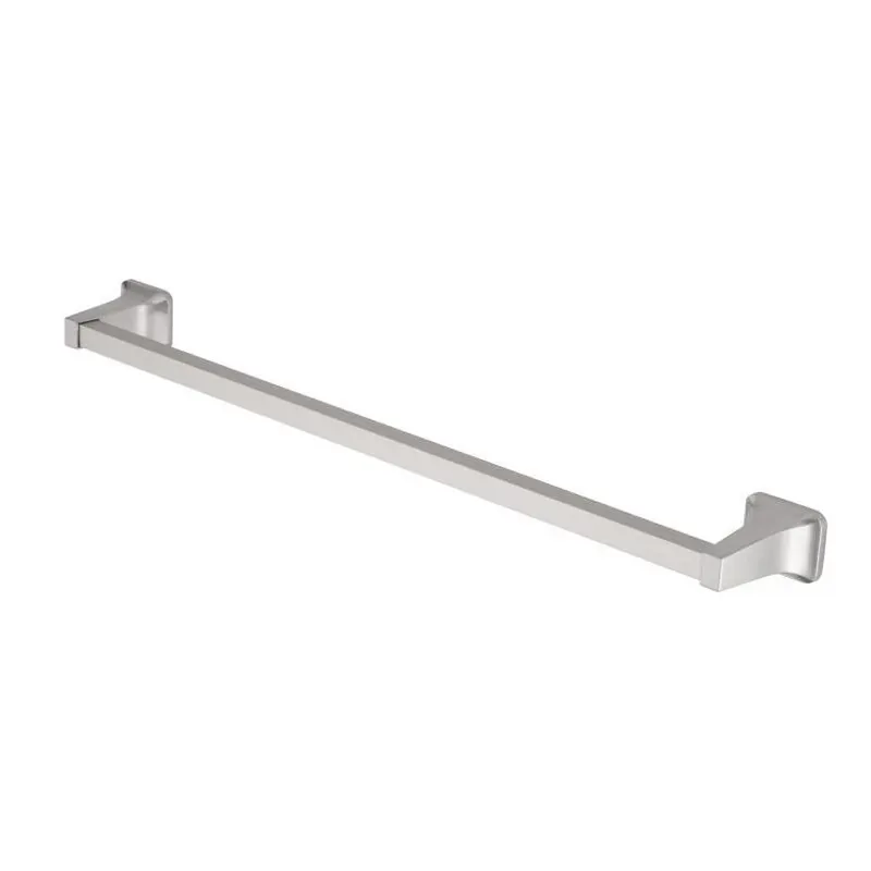 Brushed Nickel 25‑inch Die‑cast Zinc Towel Bar – Heavy‑duty Bathroom Accessory