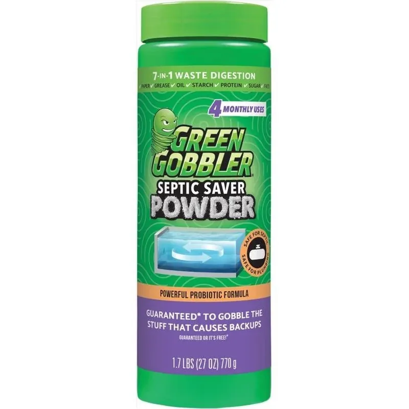 27 oz Powder Septic System Cleaner – Powerful Treatment For Septic Tanks