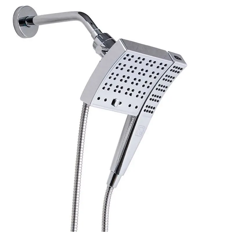 Danco Seventy Chrome Showerhead Combo – 3 Spray Settings, 1.8 gpm Water‑saving