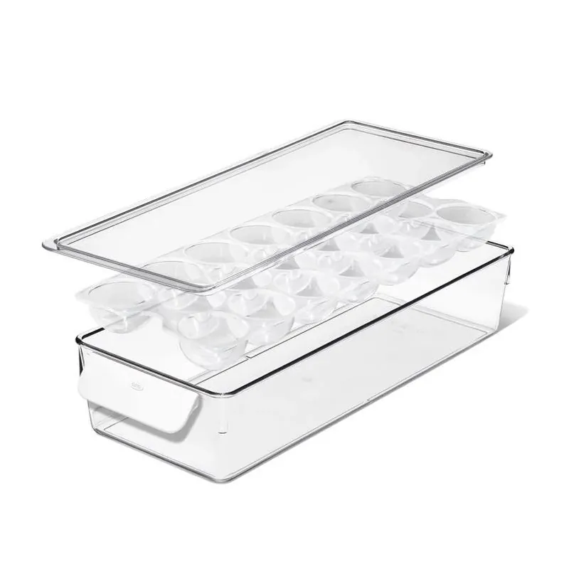 Good Grips Clear Egg Storage Crate – Bpa‑free, Freezer & Microwave Safe (1 Pack)