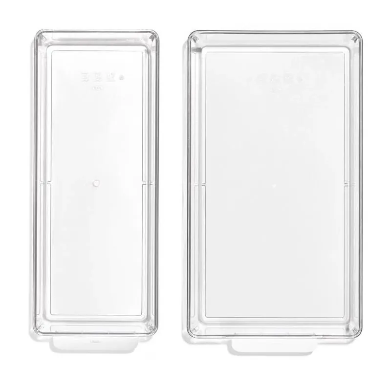 Good Grips Plastic Fridge Organizer Bin Set – 4 Durable Storage Containers