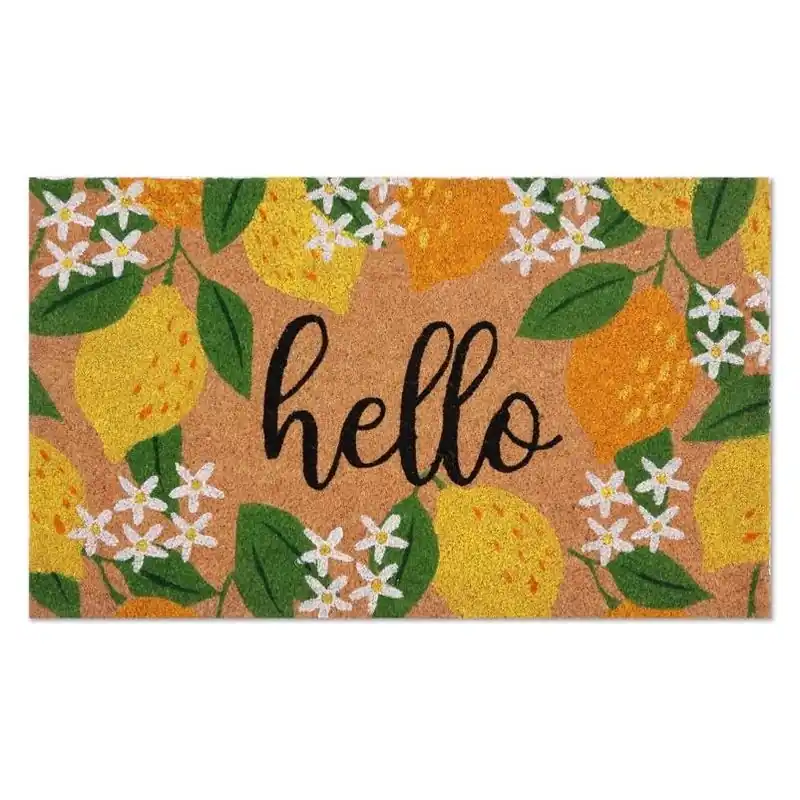 Multi‑color Coir Door Mat – 18×30 in Indoor/outdoor