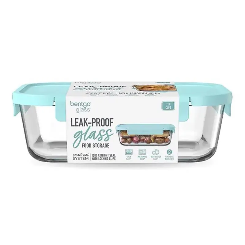 Aqua‑lid Borosilicate Glass Food Storage Container – Freezer & Dishwasher Safe