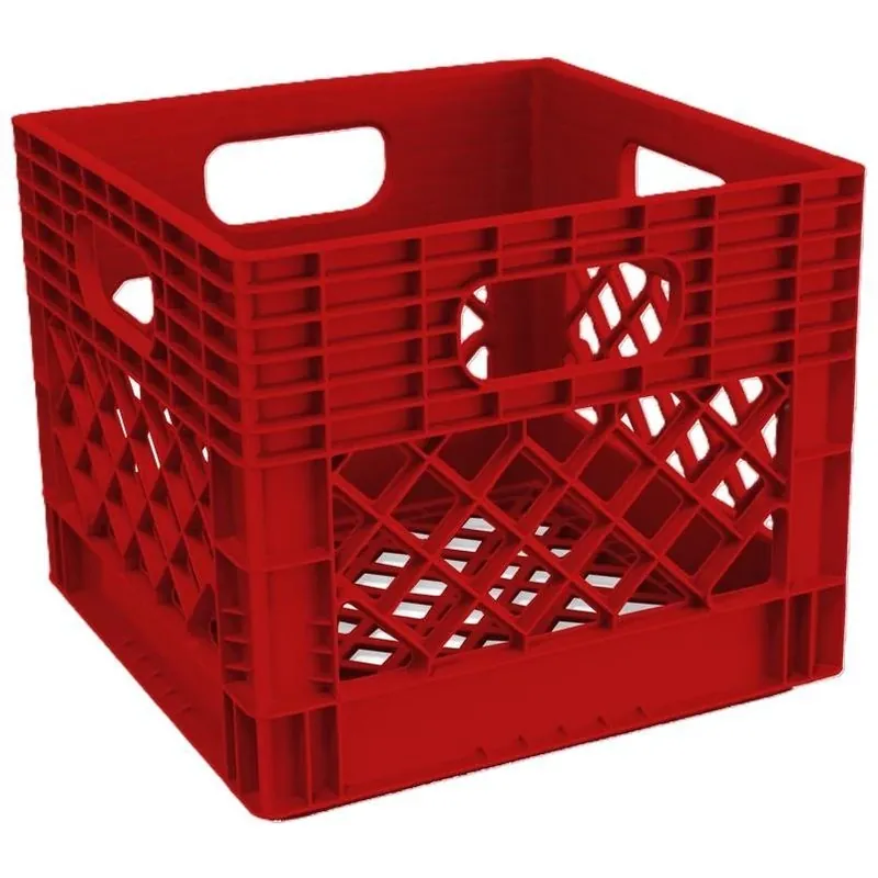 Red Miniature Stackable Storage Bin