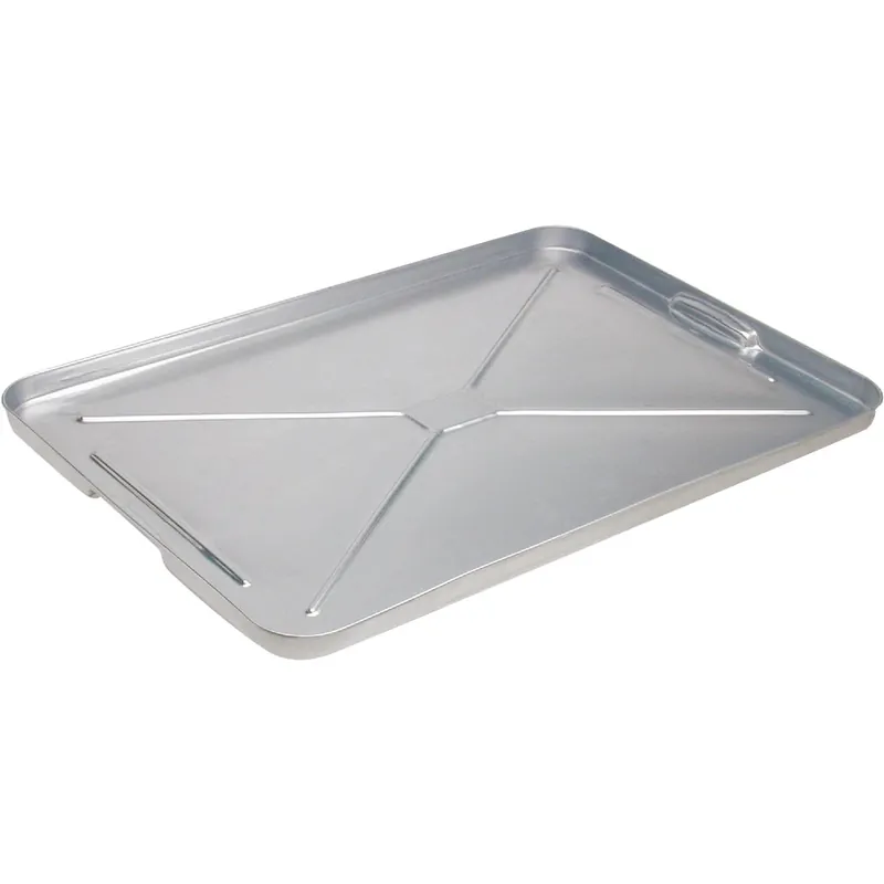 16" X 25" Galvanized Metal Auto Drip Pan - Rust-resistant & Durable
