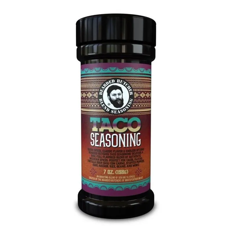 Authentic Taco Spice Mix – 7 oz Shaker