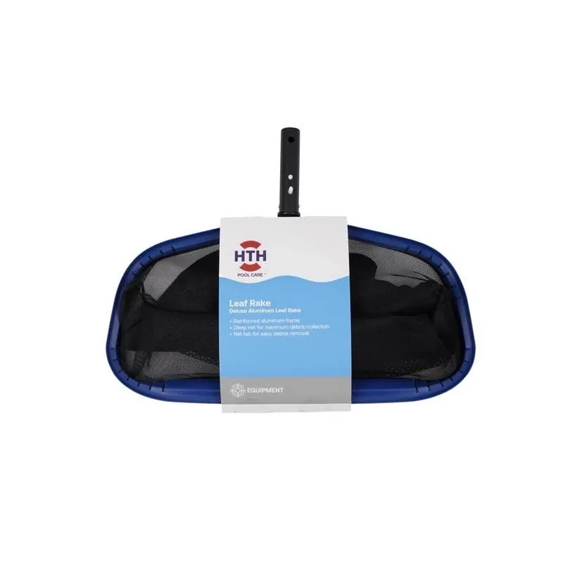 Compact Pool Leaf Rake – 20" Wide, 17.2" Long, 1.8" Deep