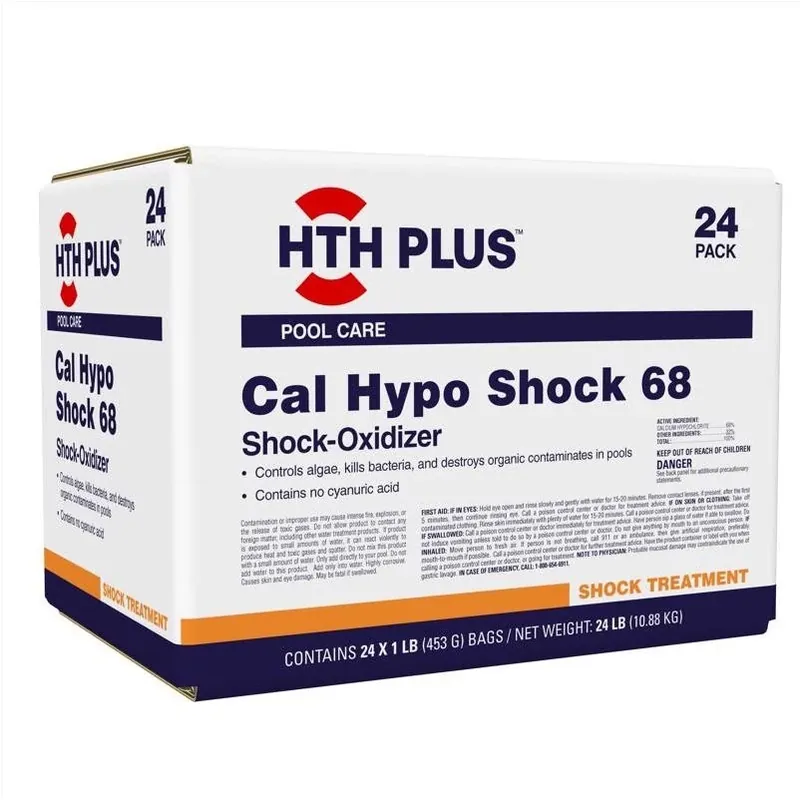 Plus 1‑lb Cal‑shock Granular Chlorine For Pools – Fast‑acting Shock Treatment