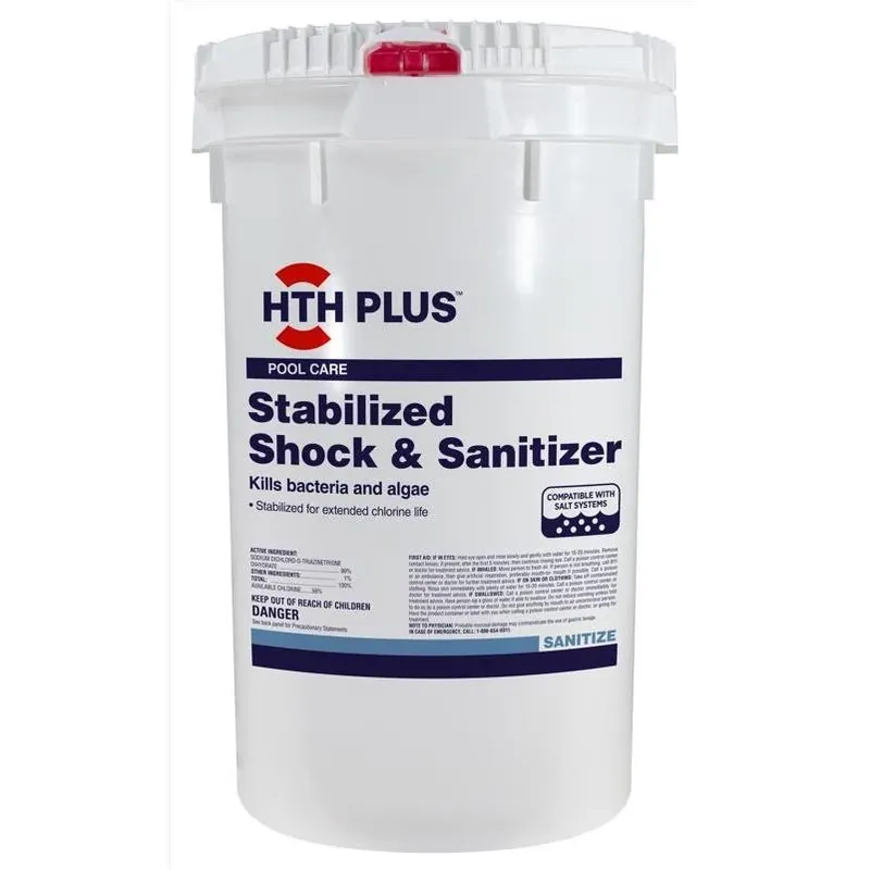 Plus 50‑lb Granular Pool Shock – Fast‑acting Chlorine Treatment
