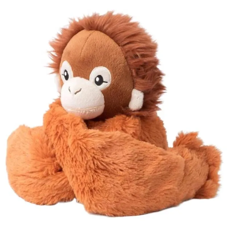 Ollie The Orangutan Weighted Neck & Shoulder Wrap – Orange
